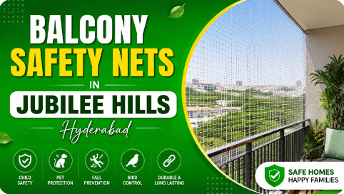 balcony safety nets in Jubilee hills Hyderabad